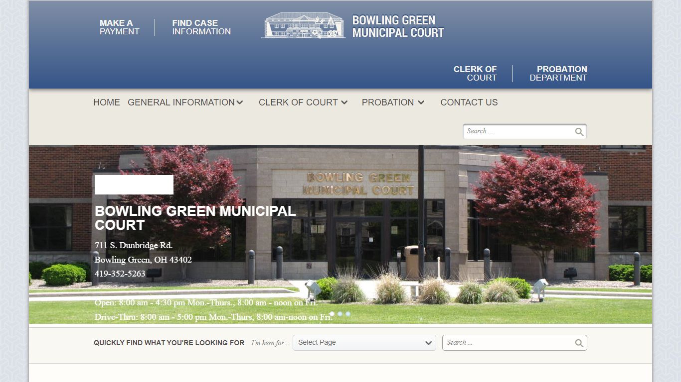 Home | Bowling Green Municipal Court